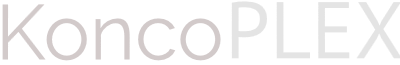 KoncoPLEX Logo White